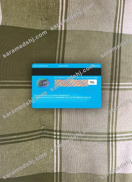 United Kingdom Weststein bank mastercard photolook back
